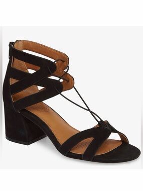 Corso Como Upper Leather 2.5" Black Sandals